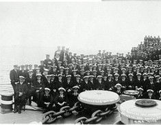 1924 Hood Crew Photo, left hand side